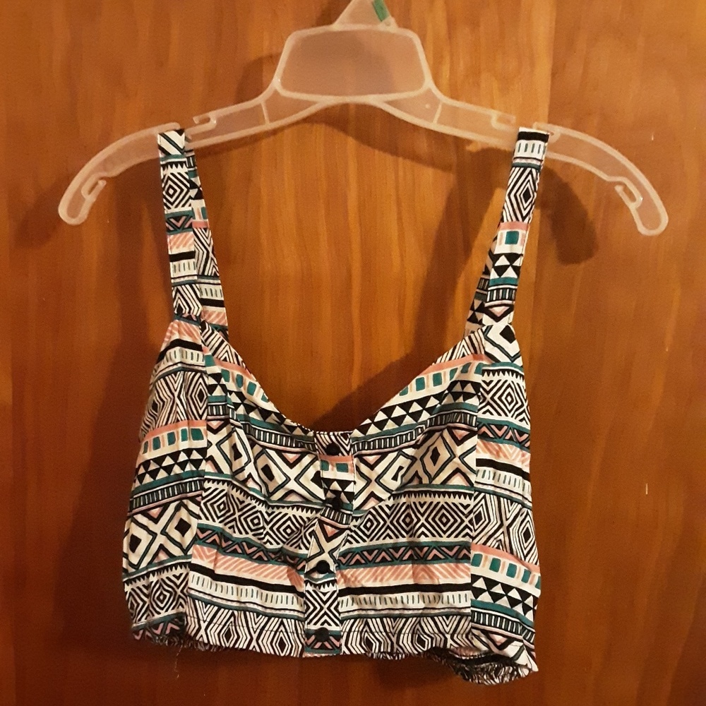Multicolor crop top